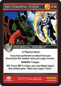 Red Powerful Strike | Panini: Perfection | Rare | Normal | #R136