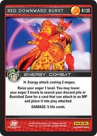 Red Downward Burst | Panini: Perfection | Rare | Normal | #R135