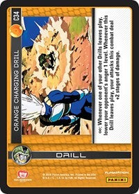 Orange Charging Drill | Panini: Perfection | Common | Normal | #C34