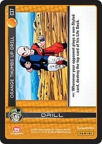 Orange Thumbs Up Drill | Panini: Perfection | Common | Foil | #C37