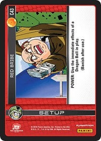 Red Bribe | Panini: Perfection | Common | Foil | #C43