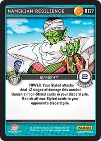 Namekian Resilience | Panini: Perfection | Rare | Normal | #R127