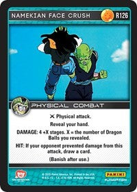 Namekian Face Crush | Panini: Perfection | Rare | Normal | #R126