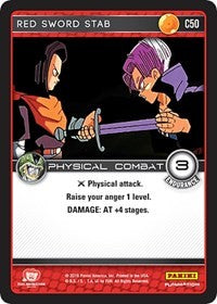 Red Sword Stab | Panini: Perfection | Common | Normal | #C50