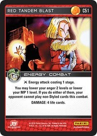 Red Tandem Blast | Panini: Perfection | Common | Normal | #C51