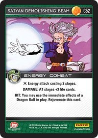 Saiyan Demolishing Beam | Panini: Perfection | Common | Normal | #C52