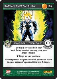 Saiyan Energy Aura | Panini: Perfection | Common | Normal | #C54