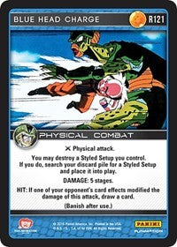 Blue Head Charge | Panini: Perfection | Rare | Foil | #R121