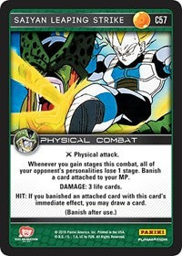 Saiyan Leaping Strike | Panini: Perfection | Common | Normal | #C57