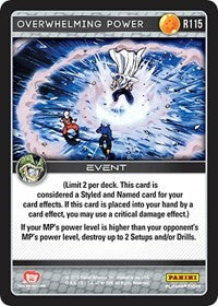 Overwhelming Power | Panini: Perfection | Rare | Normal | #R115