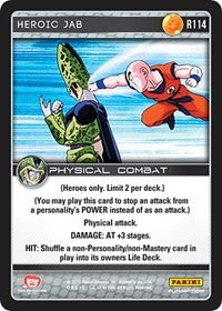 Heroic Jab | Panini: Perfection | Rare | Foil | #R114