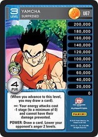 Yamcha - Surprised | Panini: Perfection | Uncommon | Normal | #U67