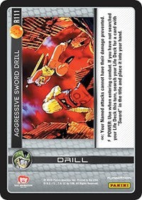 Aggressive Sword Drill | Panini: Perfection | Rare | Foil | #R111