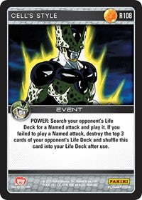 Cell's Style | Panini: Perfection | Rare | Normal | #R108