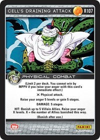 Cell's Draining Attack | Panini: Perfection | Rare | Normal | #R107