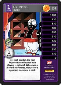 Mr. Popo - Guide | Panini: Perfection | Uncommon | Normal | #U74