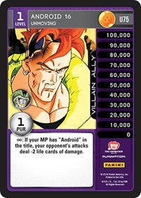 Android 16 - Unmoving | Panini: Perfection | Uncommon | Foil | #U75