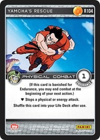 Yamcha's Rescue | Panini: Perfection | Rare | Normal | #R104