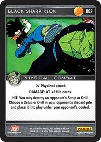 Black Sharp Kick | Panini: Perfection | Uncommon | Foil | #U82