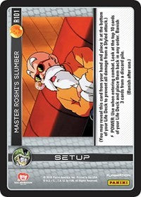 Master Roshi's Slumber | Panini: Perfection | Rare | Foil | #R101
