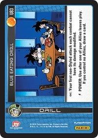 Blue Eating Drill | Panini: Perfection | Uncommon | Normal | #U83
