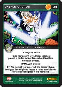 Saiyan Crunch | Panini: Perfection | Uncommon | Foil | #U99