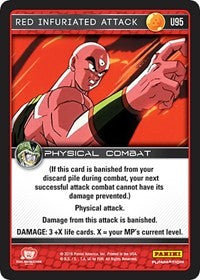 Red Infuriated Attack | Panini: Perfection | Uncommon | Normal | #U95