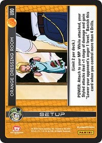 Orange Dressing Room | Panini: Perfection | Uncommon | Foil | #U90