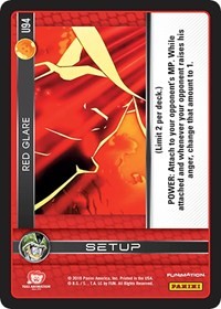 Red Glare | Panini: Perfection | Uncommon | Normal | #U94