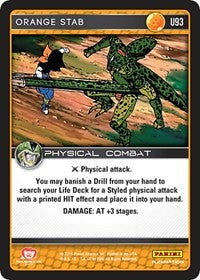 Orange Stab | Panini: Perfection | Uncommon | Normal | #U93