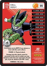 Cell - Perfect (High Tech Foil) | Panini: Perfection | Dragon Rare | #DR3