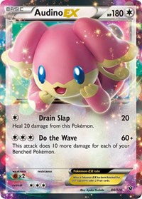 Audino EX | XY - Fates Collide | Ultra Rare | Holofoil | #84/124