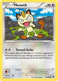 Meowth | XY - Fates Collide | Common | Normal | #74/124