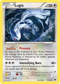 Lugia | XY - Fates Collide | Rare | Normal | #78/124
