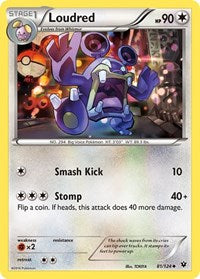 Loudred | XY - Fates Collide | Uncommon | Normal | #81/124