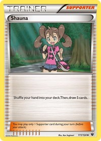 Shauna | XY - Fates Collide | Uncommon | Reverse Holofoil | #111/124