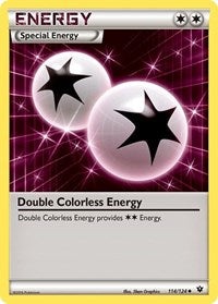 Double Colorless Energy | XY - Fates Collide | Uncommon | Normal | #114/124