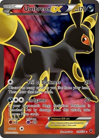 Umbreon EX (Full Art) | XY - Fates Collide | Ultra Rare | Holofoil | #119/124