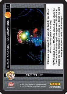 Black Android Programming | Panini: Vengeance | Common | Normal | #C1