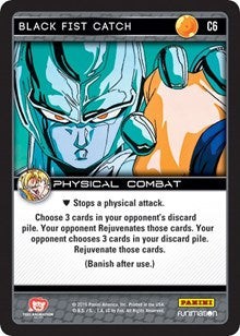 Black Fist Catch | Panini: Vengeance | Common | Normal | #C6