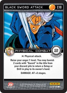Black Sword Attack | Panini: Vengeance | Common | Normal | #C10