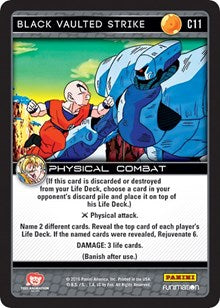 Black Vaulted Strike | Panini: Vengeance | Common | Normal | #C11