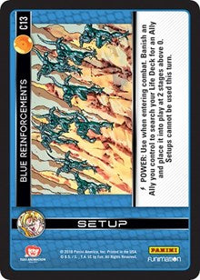 Blue Reinforcements | Panini: Vengeance | Common | Normal | #C13