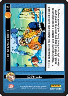 Blue Seizing Drill | Panini: Vengeance | Common | Foil | #C15