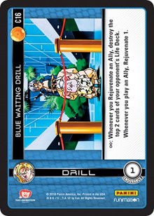 Blue Waiting Drill | Panini: Vengeance | Common | Normal | #C16