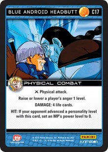 Blue Android Headbutt | Panini: Vengeance | Common | Normal | #C17