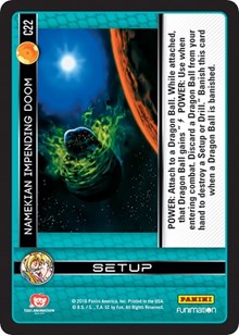 Namekian Impending Doom | Panini: Vengeance | Common | Normal | #C22