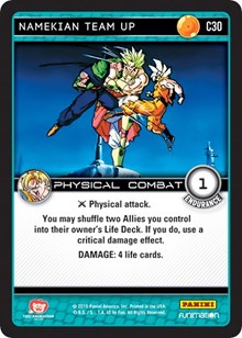 Namekian Team Up | Panini: Vengeance | Common | Normal | #C30