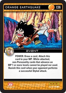Orange Earthquake | Panini: Vengeance | Common | Foil | #C36