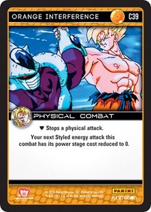 Orange Interference | Panini: Vengeance | Common | Normal | #C39